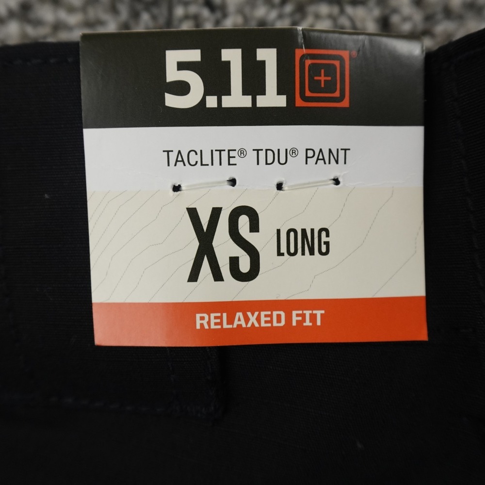NEW 5.11 Tactical Pants Mens XS Black Ripstop Taclite TDU Utility Cargo Work EMS - Picture 14 of 15